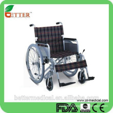 Aluminum wheelchair for disabled